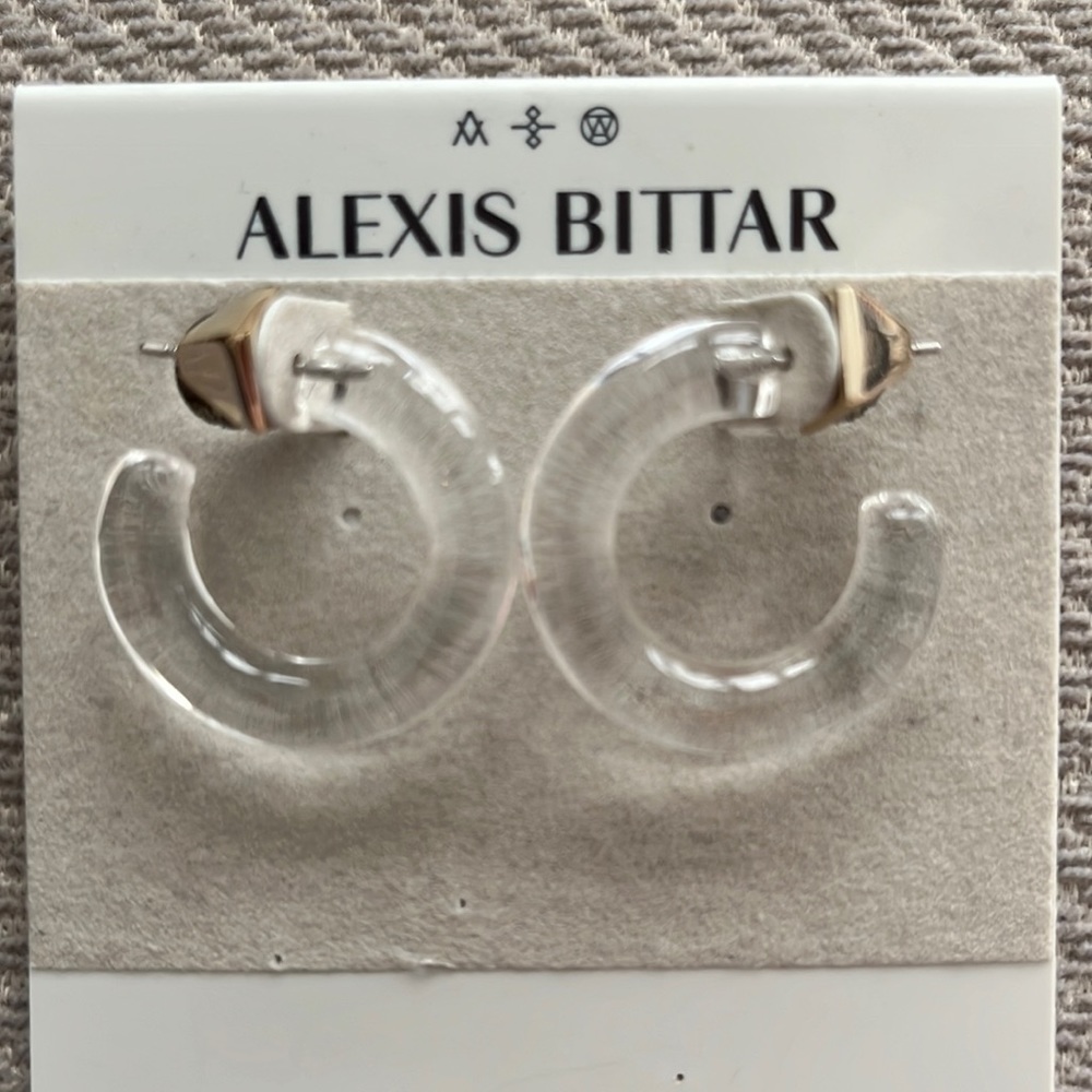 Alexis BITTAR hoop earrings